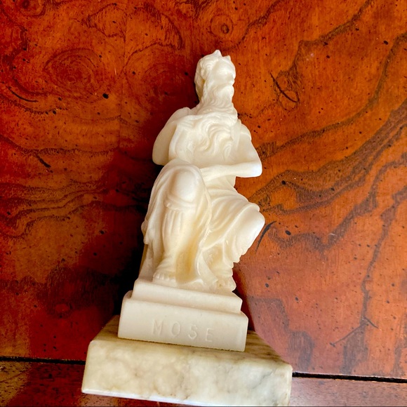 Vintage Italian statue Mose (Moses) - Picture 5 of 5
